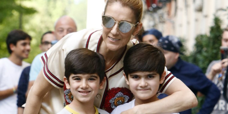 La vida de Celine Dion como madre de tres hijos
