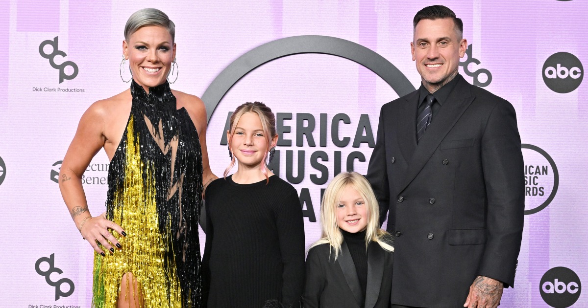 Los hijos de Pink y Carey Hart: Todo sobre Willow y Jameson