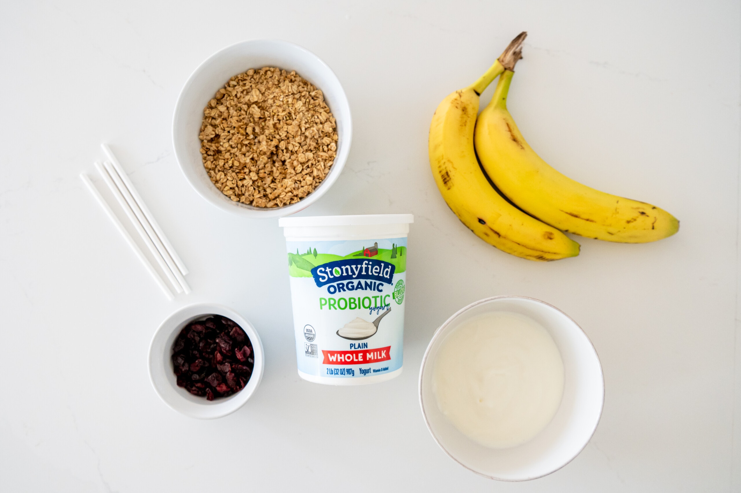 4 fáciles tentempiés de yogur para niños, perfectos para después de clase