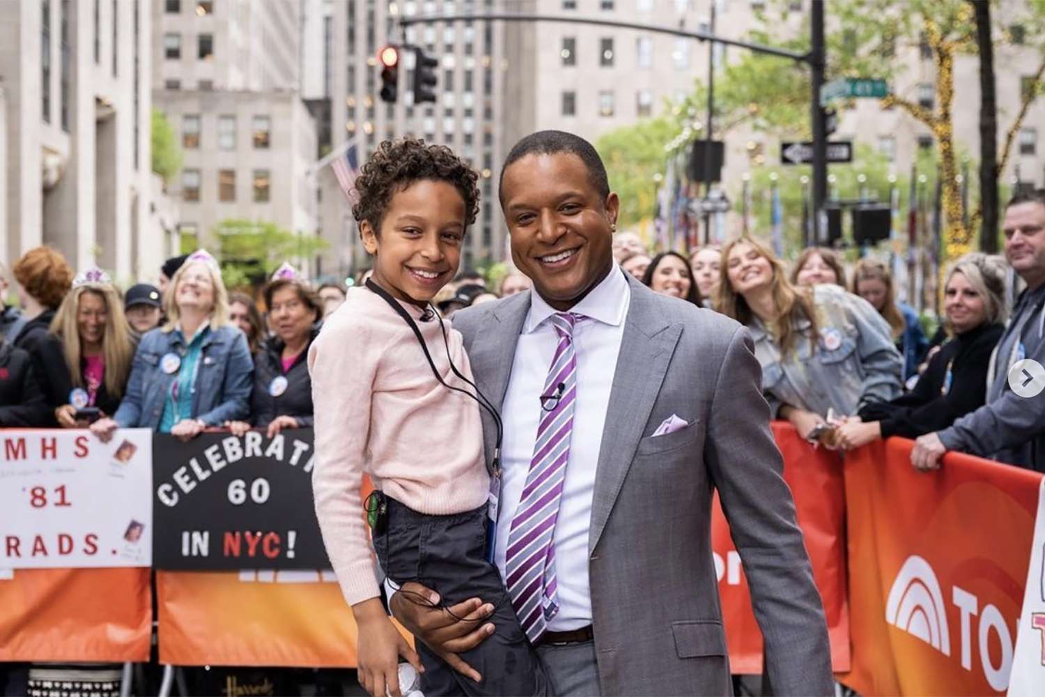 Craig Melvin, del programa "Today", habla de las alegrías de ser padre