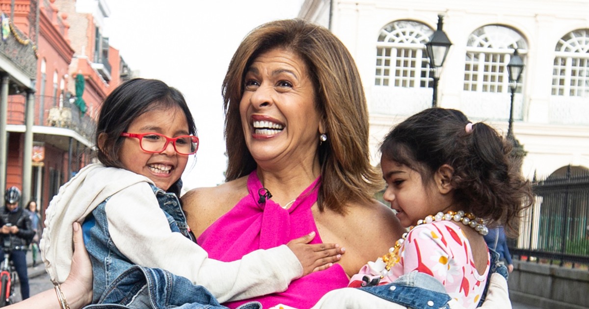 Las hijas de Hoda Kotb se cortaron el pelo para la vuelta al cole: Ver las fotos