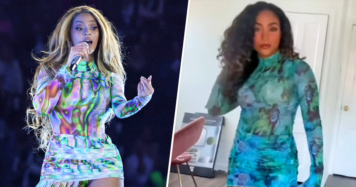 No tenía nada que ponerse para la gira Renaissance, así que su padre creó un vestido inspirado en Beyoncé.