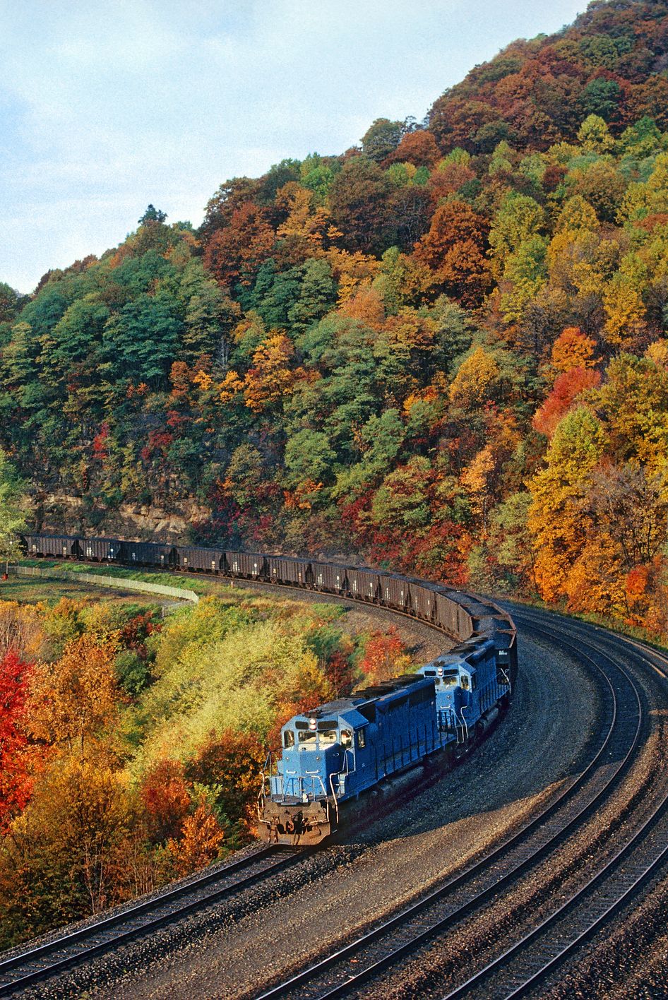 fall activities train ride