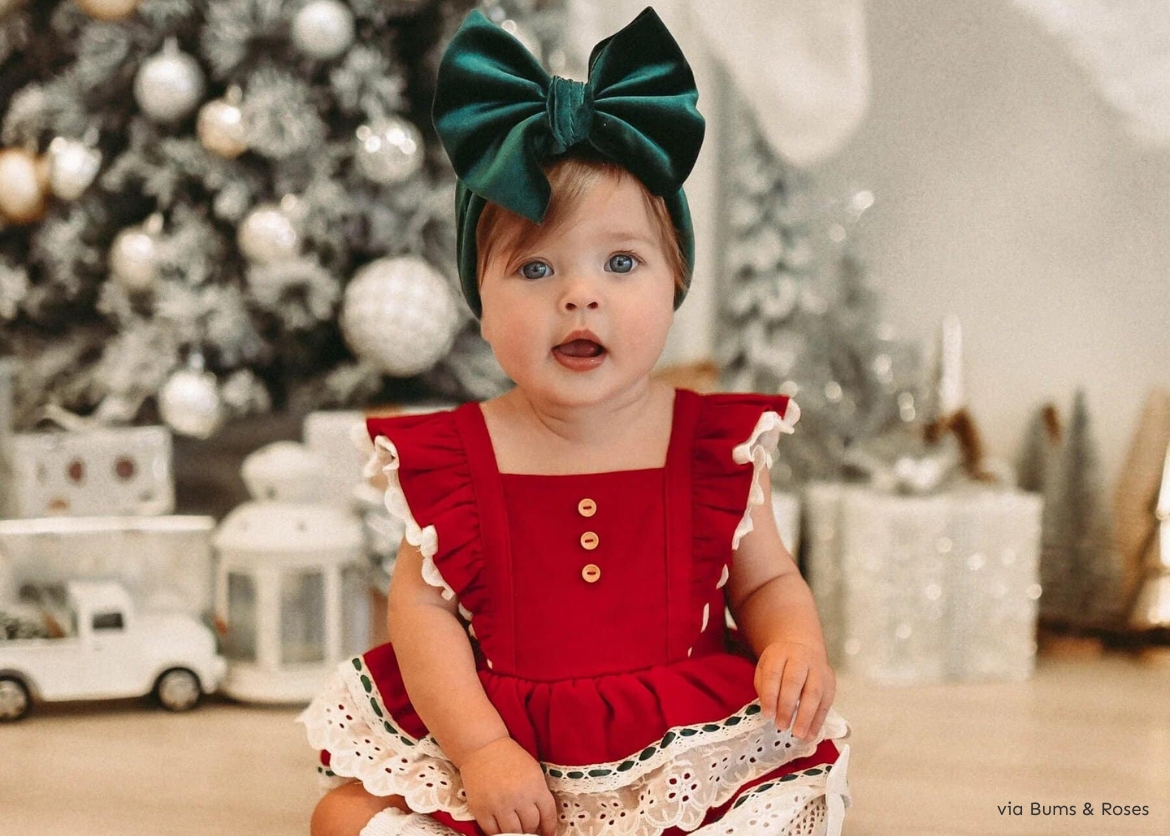 Conjuntos de Navidad para bebé niña que te encantarán