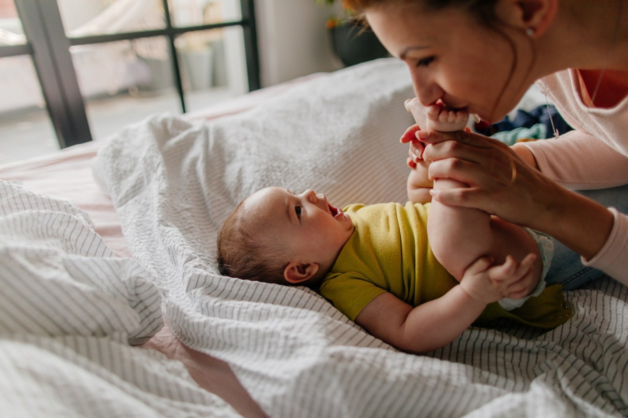 Bebé de 3 meses: Alimentación, sueño e hitos por meses