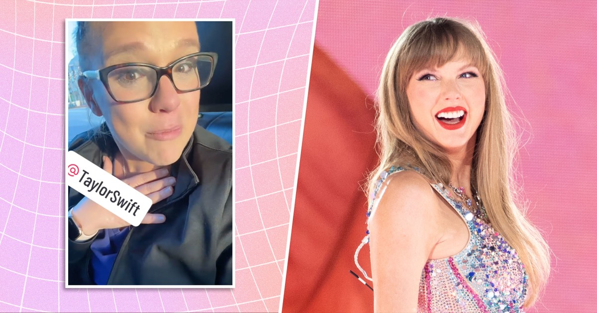 Mamá comparte video agradeciendo a Taylor Swift - y la cantante respondió