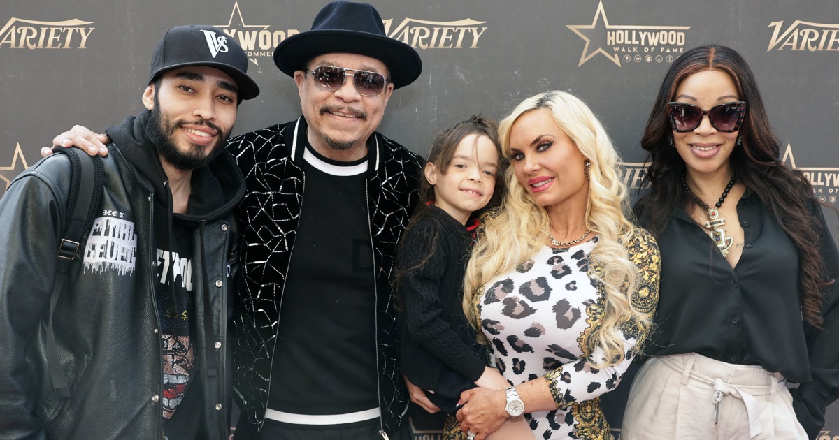 Año nuevo, foto de familia nueva: La foto de Ice-T con sus tres hijos