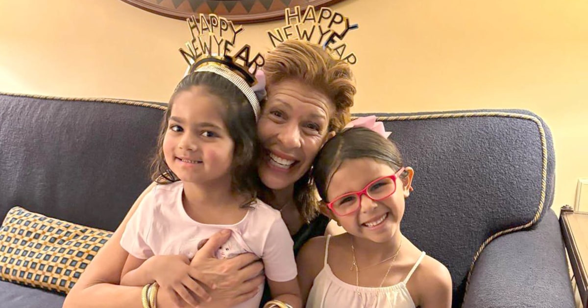 Hoda Kotb y sus hijas despiden 2023 con la celebración más dulce