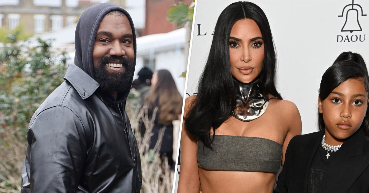 North West luce nueva parrilla después de que su padre Kanye West revelara su nueva 'dentadura de titanio'